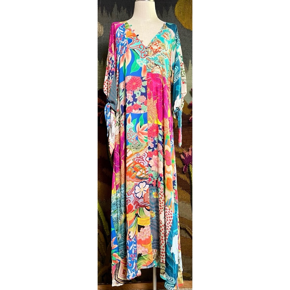 Johnny Was Gracie Maxi Dress S